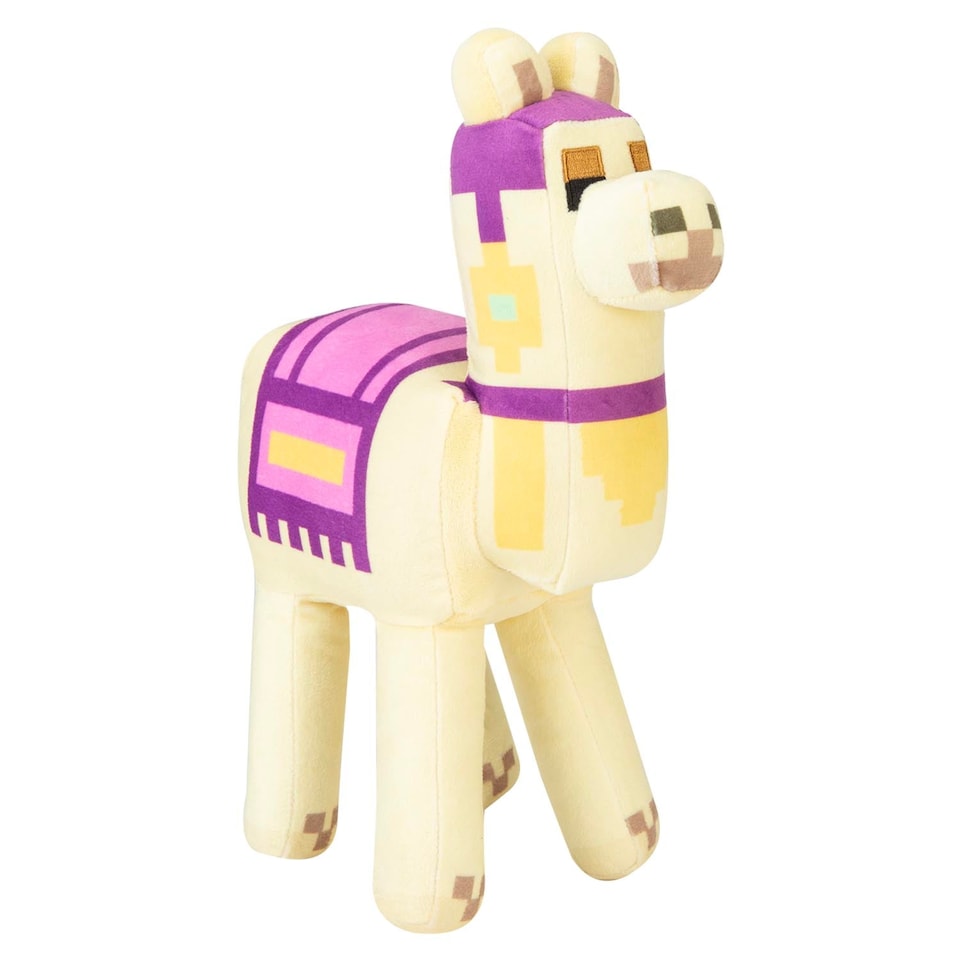 PMS Minecraft Llama Soft Toy Beige - 28cm x 15cm