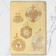 image 2 of Set Of 12 Placemats And Coasters With Wood Bottom High End Print Technology
