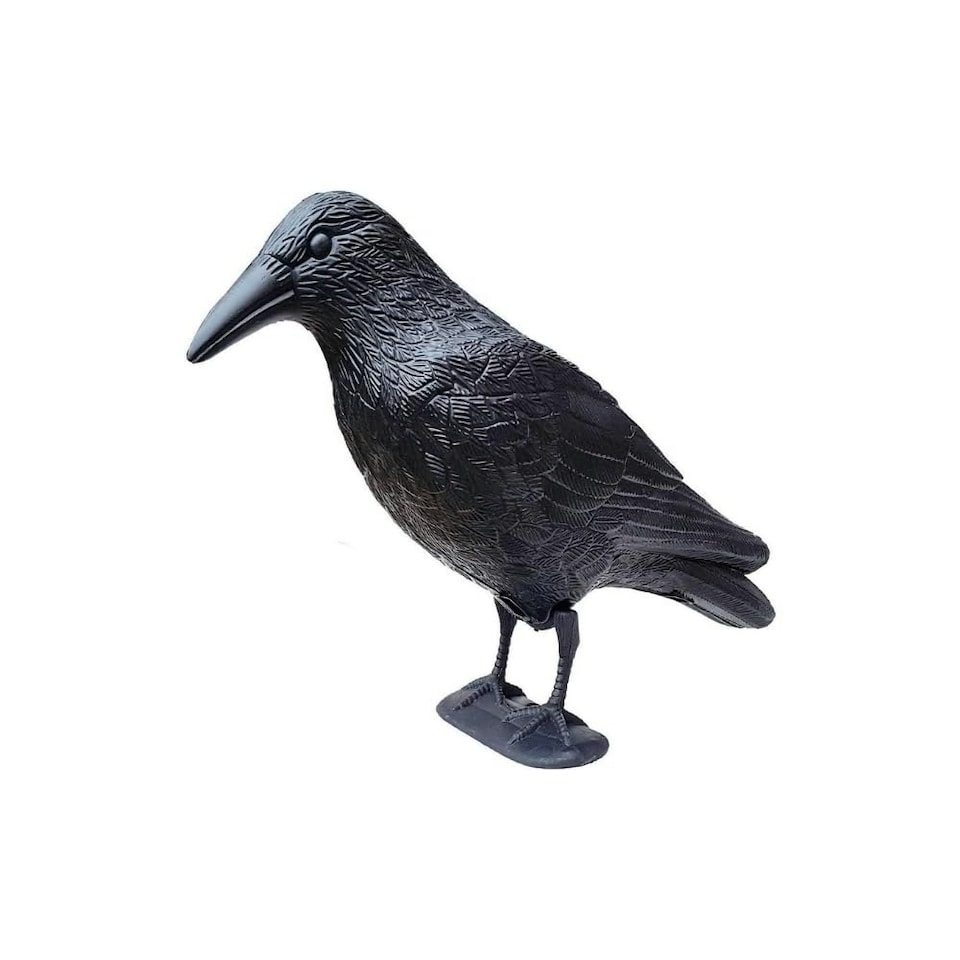 image 1 of Marco Paul Plastic Black Crow Scarer 36cm