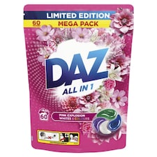 DAZ Pink Explosion Laundry Pods 60 Wash