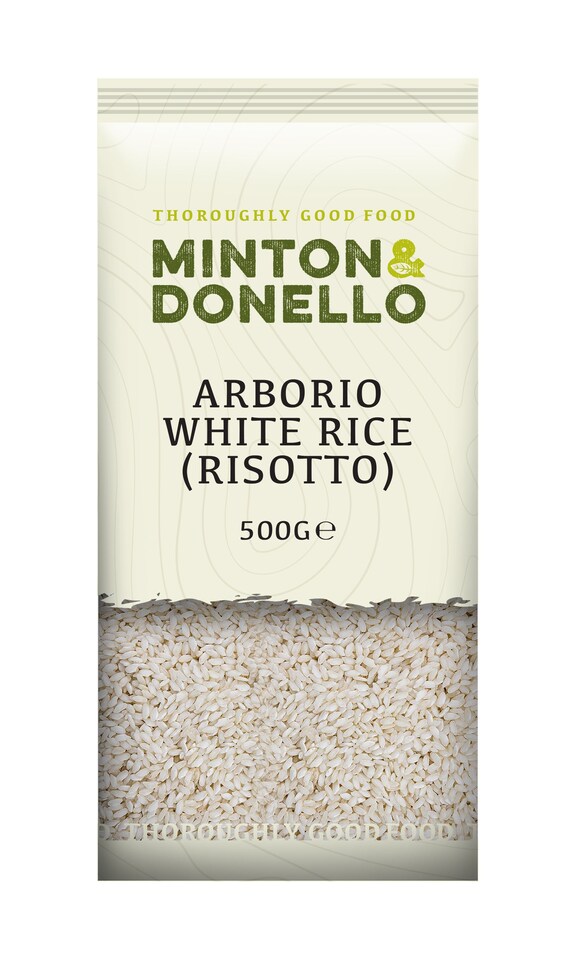 image 1 of Minton & Donello Arborio White Rice Risotto 6 x 500g