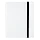 image 1 of PokeProtection Trading Card Binder with Strap Closure and 360 Card Capacity in White | White | White | 1