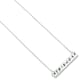 image 1 of Official Friends the TV Series Logo Bar Necklace FTN0001