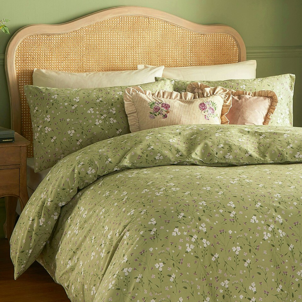 image 1 of Wylder Bronte Floral Super King Duvet Cover Set Multi | Super King