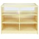 image 5 of Fusion Maple Shop Counter & Retail Display Set Brown