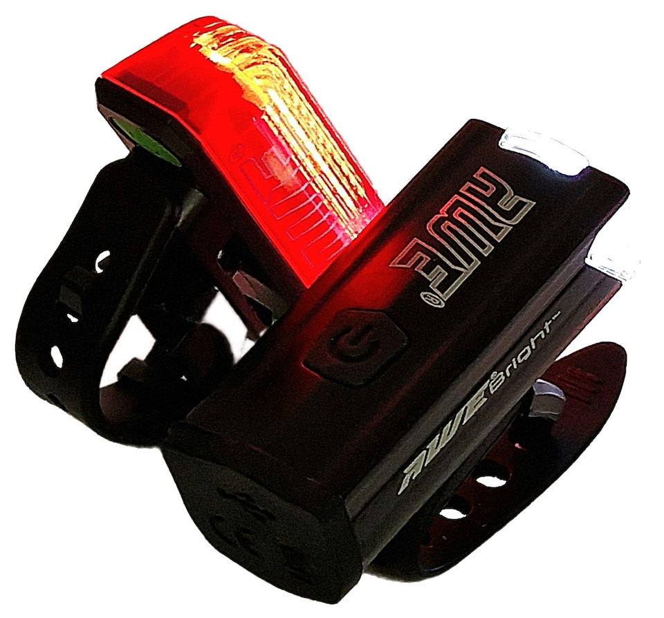 image 1 of AWE AWEBright 340 Lumens EXTREMELY BRIGHT USB Rechargeable Bike Light Set