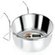image 1 of Coop Cup with Hook Holder in Stainless Steel  (10 oz)