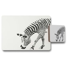 Zebra (Placemat & Coaster Set)