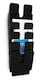 image 1 of Durable FLEXIPLUS 6 Wall Mounted Literature Tray | A4 Portrait Holder | Black | Black
