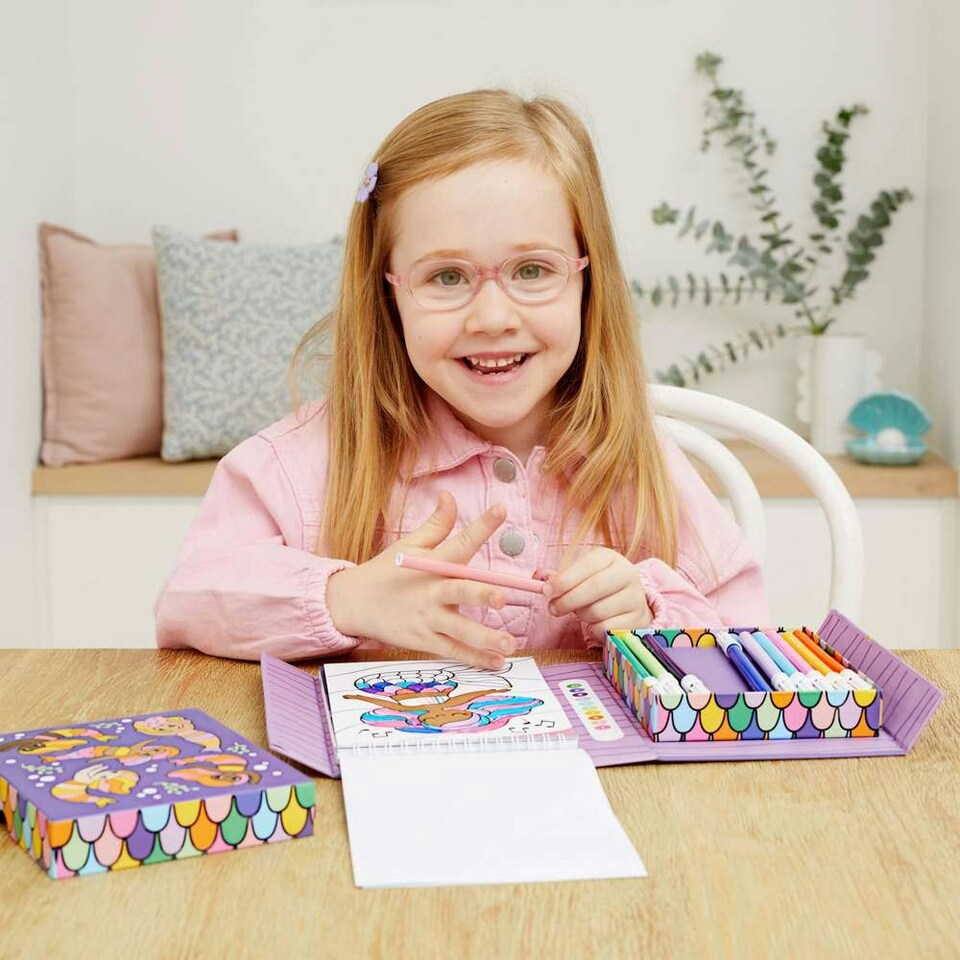 image 1 of Colour By Numbers - Mermaids and Friends