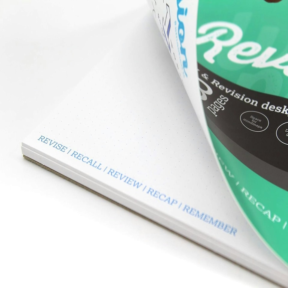 image 1 of Silvine Study and Revision Deskpad 48 Pages