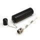 image 5 of Harbour Housewares Metal Garden Torch - Cylinder - Black
