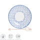 image 5 of Nicola Spring Hand-Printed Sauce Dishes - 10cm - 3 Colours - Pack of 3 | Multi | Multi
