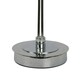 image 5 of Bungo 2 Light Polished Chrome & Smoked Glass Table Lamp