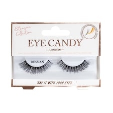 Eye Candy Extension Collection - Russian D-Curl False Lashes 1 Pair | Black