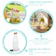 image 2 of Argon Tableware Glass Water Bottles with Metal Lids - 960ml - Pack of 6 Clear | One Size