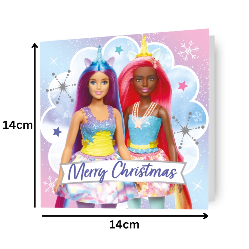 image 1 of Barbie Multipack of 12 Christmas Cards