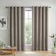 image 1 of Catherine Lansfield Wilson Blackout Thermal 46x72 Inch Eyelet Curtains Grey