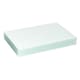 image 1 of Harbour Housewares Glass Placemats - White - 6 Pack - 40 x 30cm - Heatproof Dining Mats White
