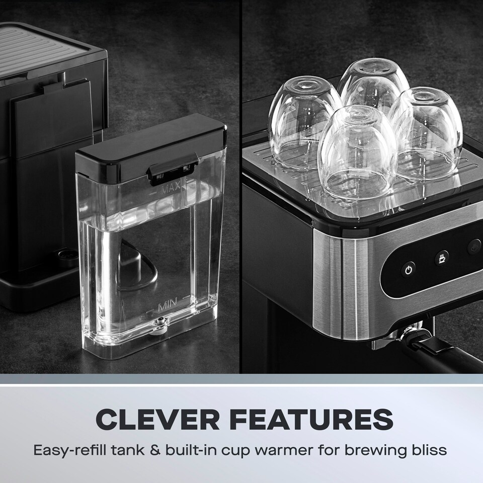 image 1 of Daewoo Espresso Coffee Machine with Steam Wand