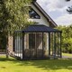 image 2 of Gazebo Ledro 3000 Closed - Polycarbonate/Acrylic - L295 x W295 x H276 cm - Grey