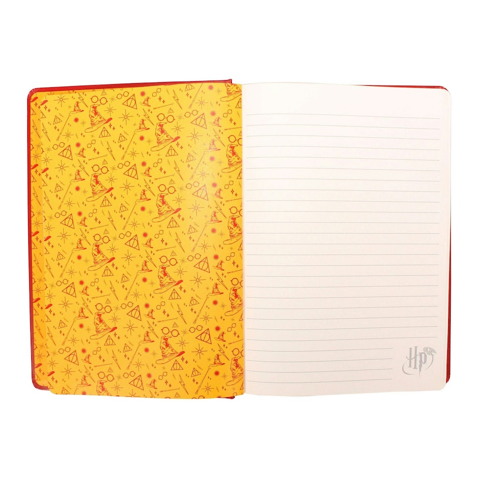image 1 of Harry Potter A5 Notebook - Gryffindor Crest