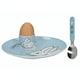 image 4 of Creative Tops Into The Wild Little Explorer Bunny 3 Piece Breakfast Set