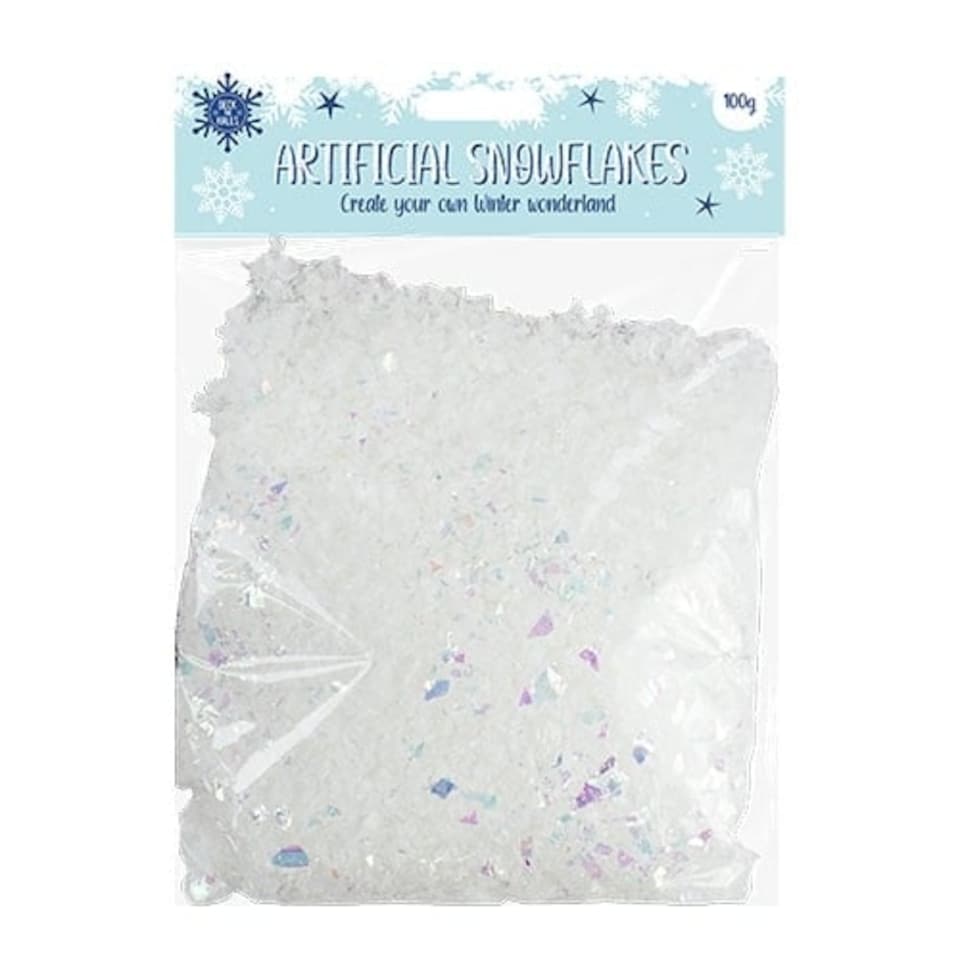 Christmas Artificial Snowflakes 100g
