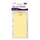 image 2 of County Stationery Tie On Parcel Labels (12 Packs Of 10) - Yellow - One Size