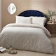 image 1 of Hoem Dunes Abstract Cotton Rich Reversible Super King Duvet Cover Set