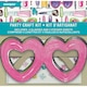 image 2 of Unique Party Glasses Craft Kit - Pink - One Size
