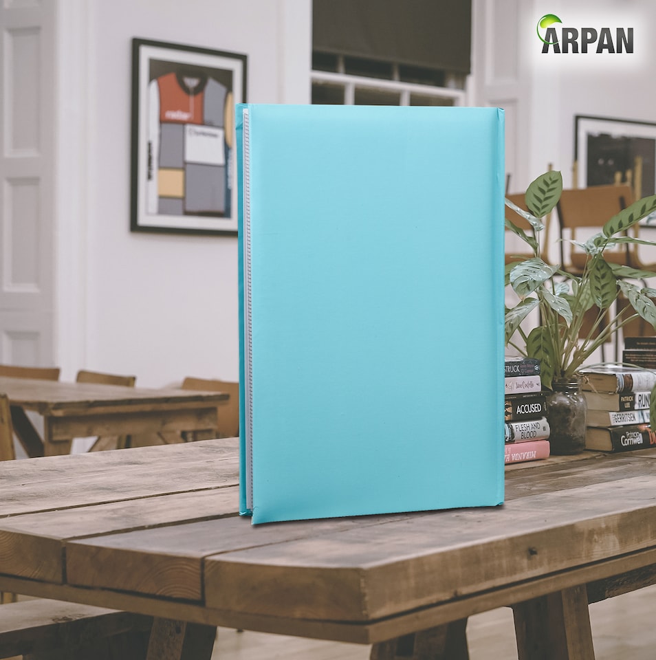 image 1 of ARPAN Large Slip In Memo Photo Album for 300 Photos 6x4" (10x15cm) – Hardcover Picture Album with Memo Writing Space for Family, Wedding & Travel Memories