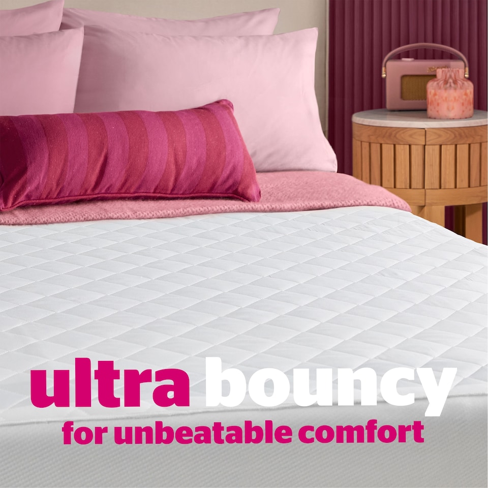 image 1 of Silentnight Ultrabounce Mattress Protector | White