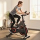 image 2 of SPORTNOW Exercise Bike, Stationary Bike with Adjustable Magnetic Resistance | Red | Red and Black | 108L x 51W x 104-116H cm