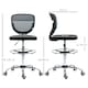 image 7 of Vinsetto Draughtsman Chair, Tall Office Chair with Lumbar Support, Grey