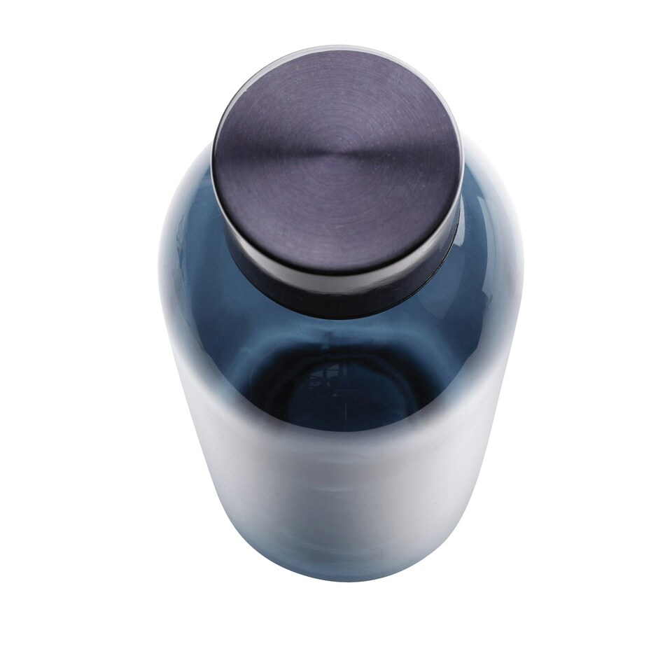image 1 of XD Collection Metallic Lid Leakproof Water Bottle - Blue - One Size Blue | One Size