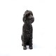 image 2 of Cockapoo Plant Pot Feet - Set of 3 - L5.5 x W8 x H10 cm Grey