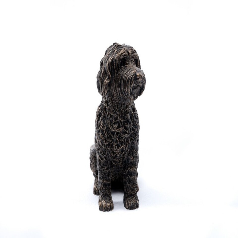 image 1 of Cockapoo Plant Pot Feet - Set of 3 - L5.5 x W8 x H10 cm Grey