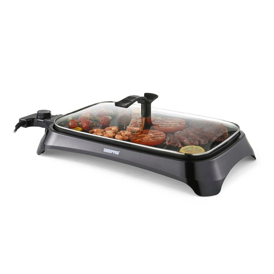 image 1 of GEEPAS Electric Barbecue Grill 1600W
