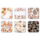 image 1 of Autumn Floral Collection (Coaster)