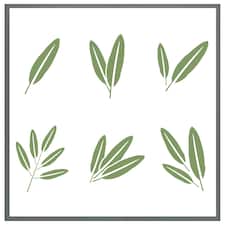 Herbs (Picture Frame) Grey | XL