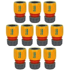 Hozelock Quick Release Aqua Water Stop Garden Hose Pipe Connector Fitting 10pc