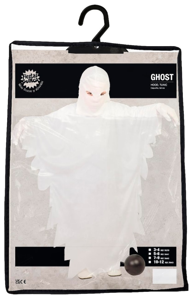 image 1 of Fancy Dress Child Ghost - 10-12 Years