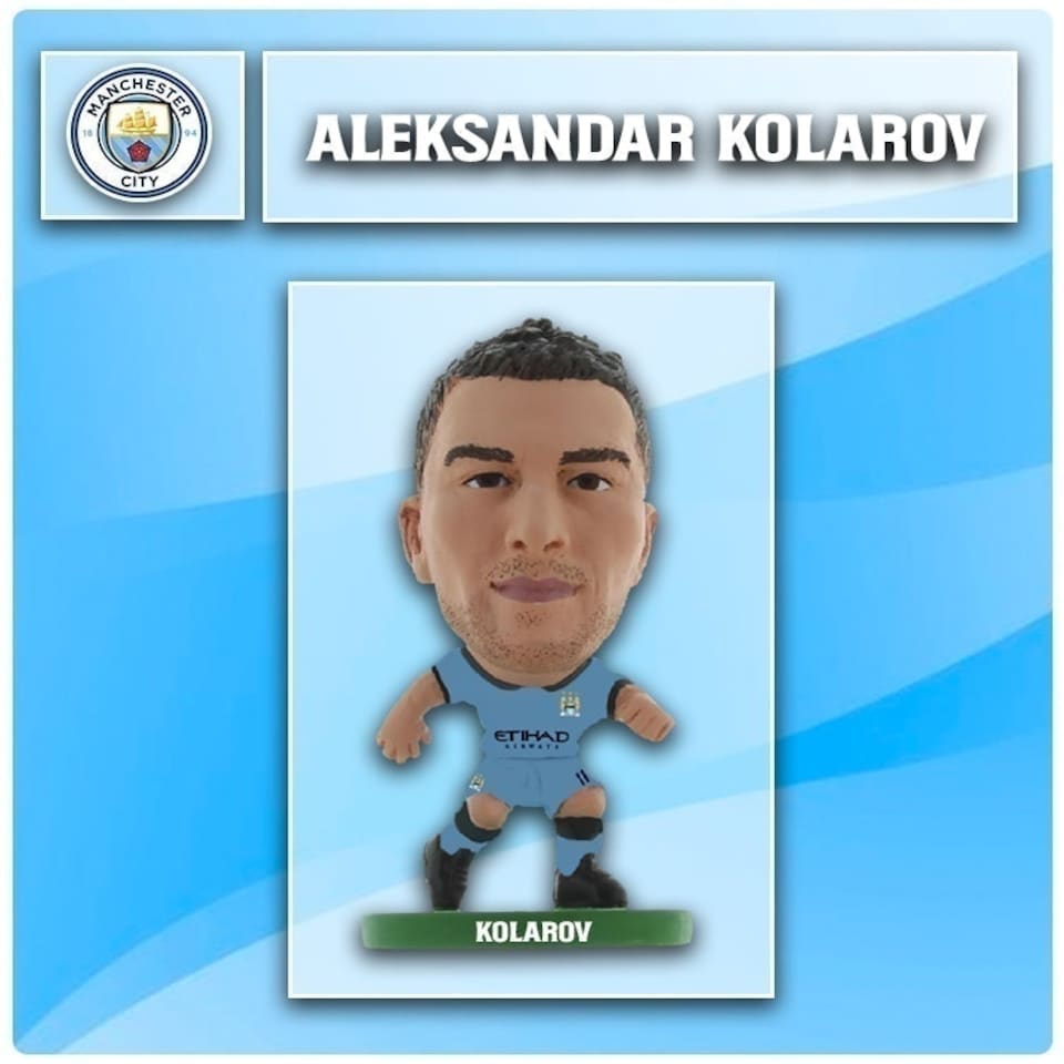 image 1 of Soccerstarz - Manchester City - Aleksander Kolarov - Home Kit