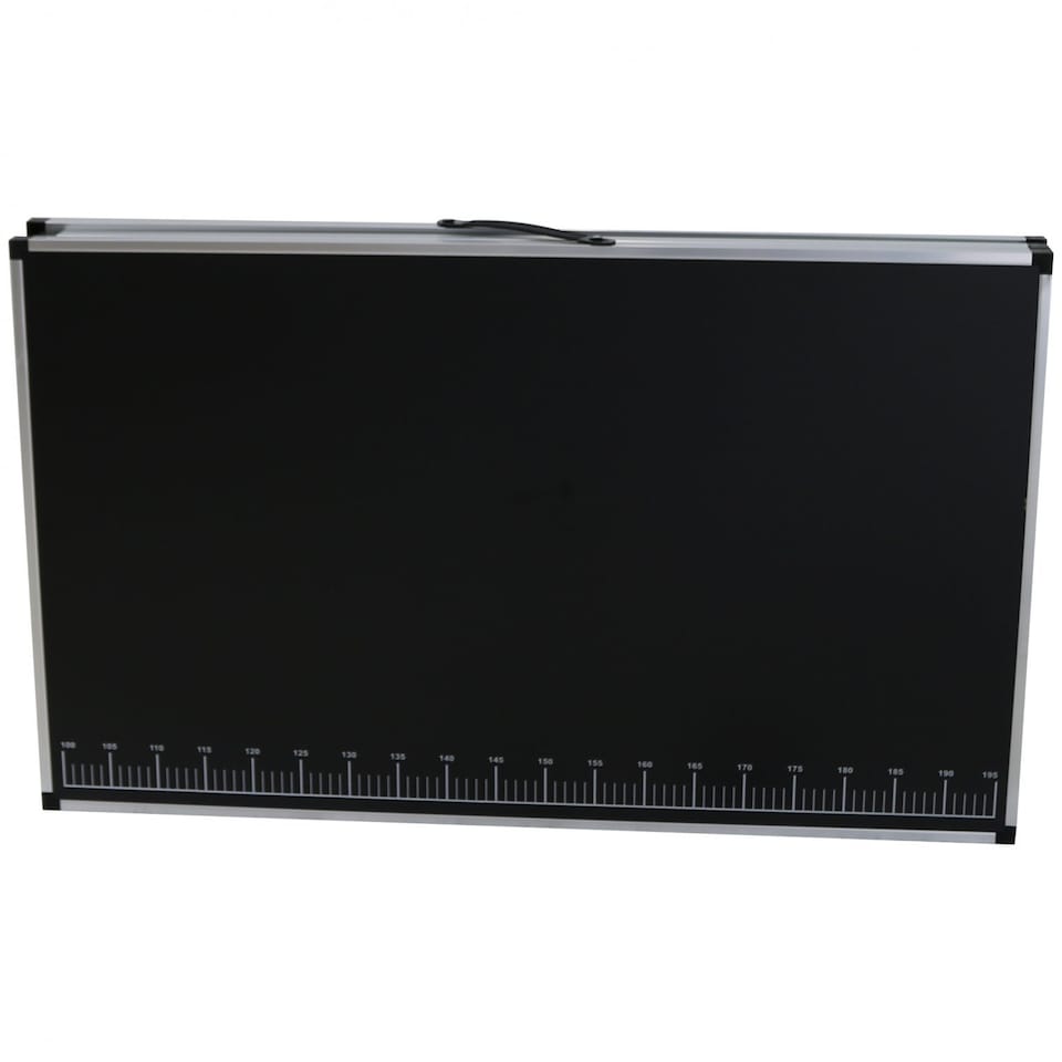 image 1 of 3m Aluminium Folding Wallpaper Pasting Decorating Table | Black