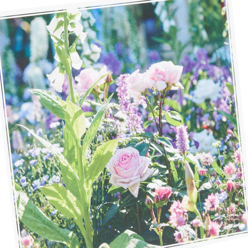 image 1 of Birthday/Greeting Card for Her/Friend | RHS Pink Floral Design