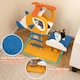 image 5 of COSTWAY Aviation-themed Cat Tree Cat Tower Top Perch