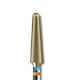 image 1 of IQ Nails Magic ReFresh Tungsten Carbide Nail Drill Bit Cone Shape Standard Cross Cut 6mm ZRN Coating 221RLM HP.040