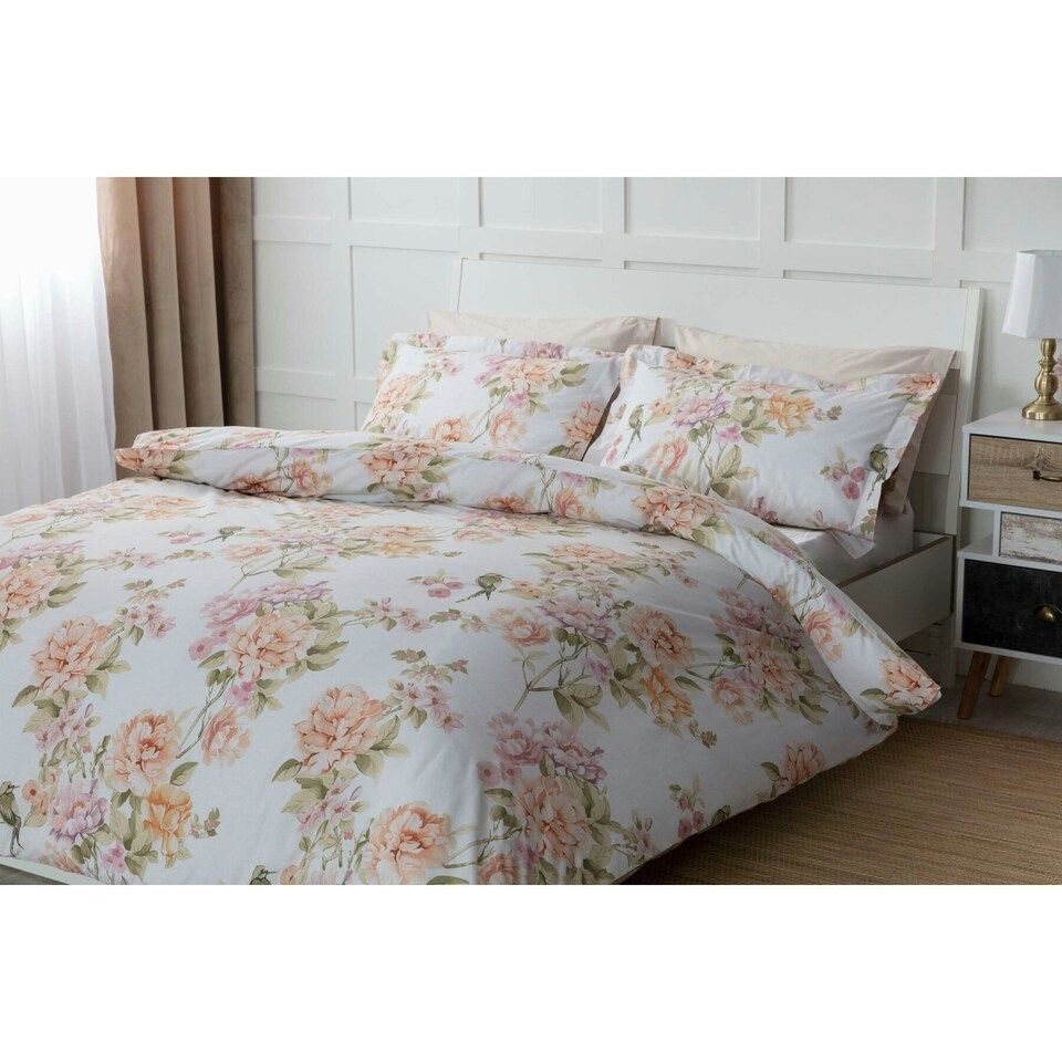 image 1 of Belledorm Aubrey Duvet Cover Set - Multicoloured - Superking