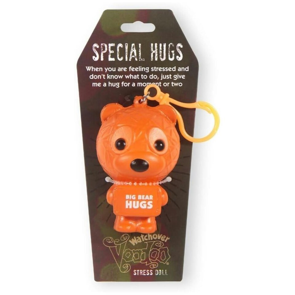 History & Heraldry Voodoo Stress Toy Keychain -  Special Hugs